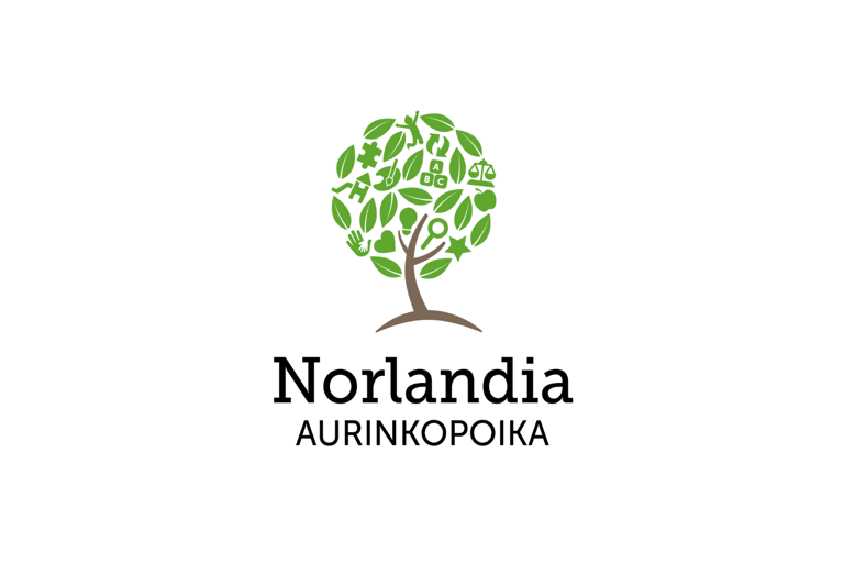 Aurinkopoika Logo Pysty